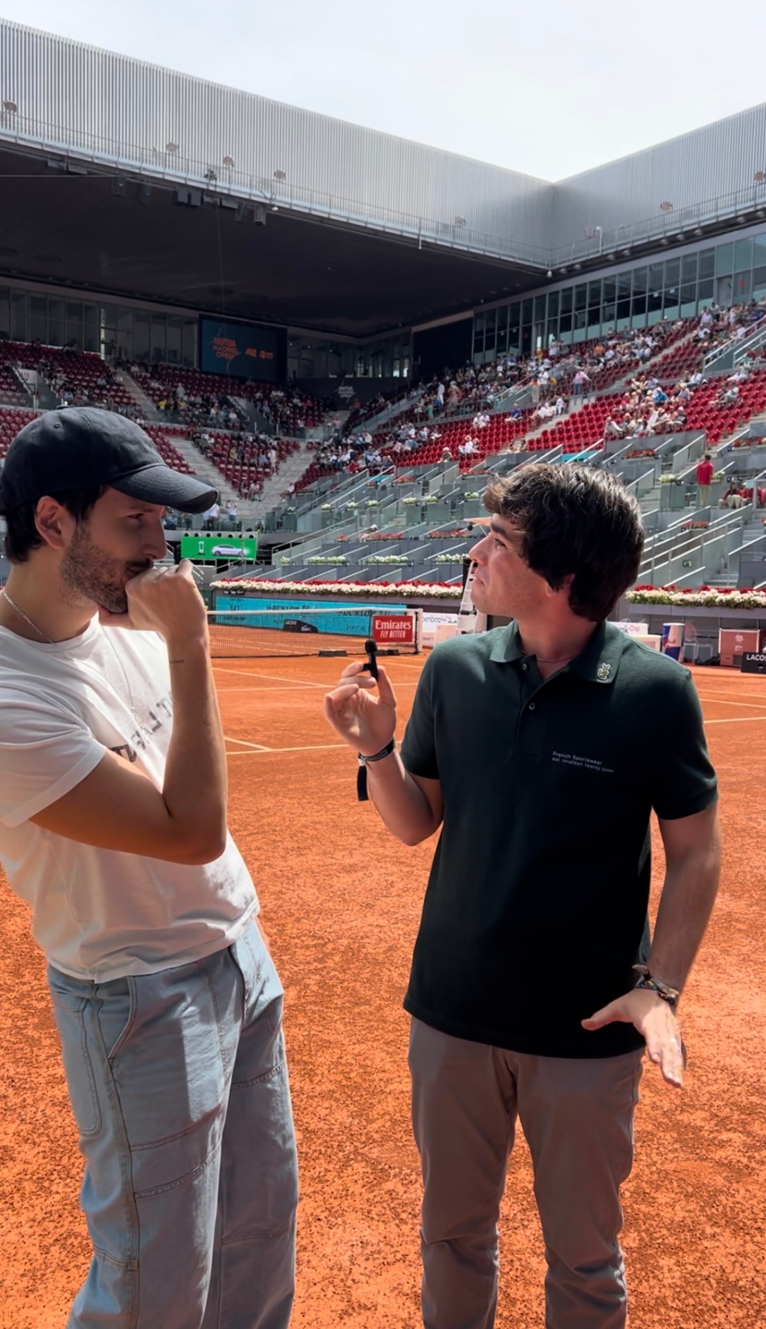 Sebastián Yatra en pista