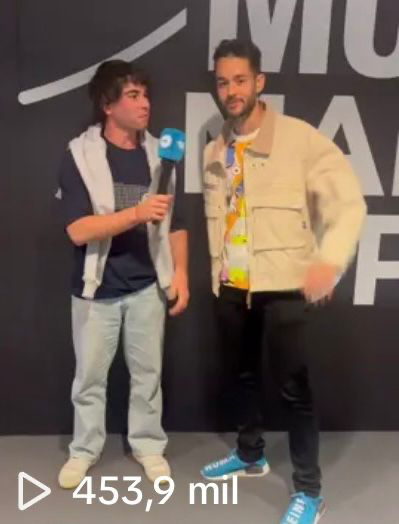 Entrevista en el Mutua Madrid Open con 453,9 mil reproducciones